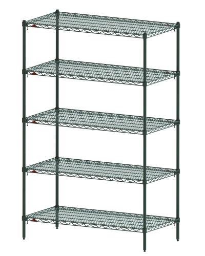 metrseal 5-shelf wire shelving